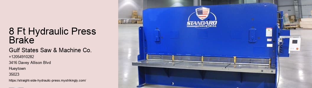 8 Ft Hydraulic Press Brake
