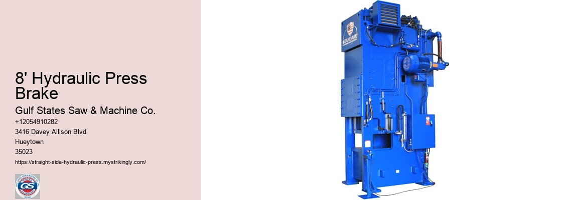 8' Hydraulic Press Brake