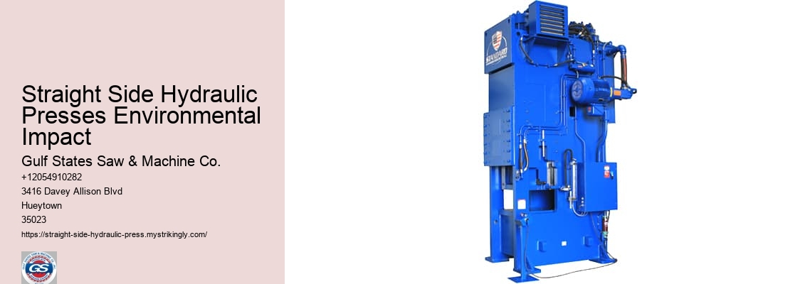 Straight Side Hydraulic Presses Automation