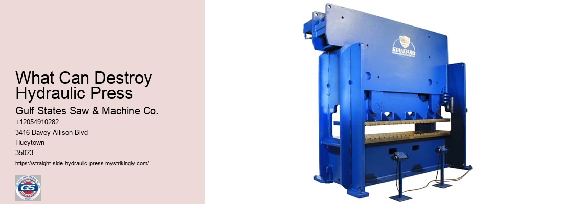 Hydraulic Straightening Press
